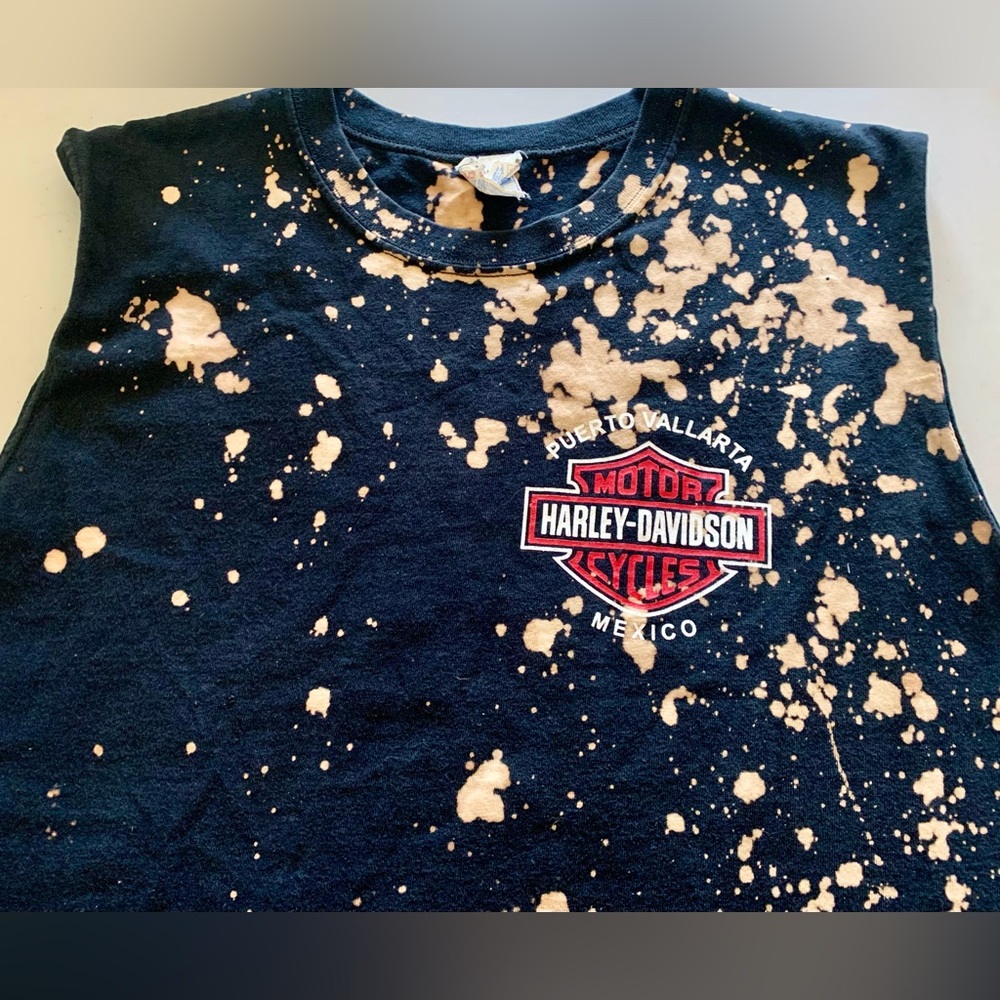 Vintage Harley Davidson Sleeveless T Shirt size L